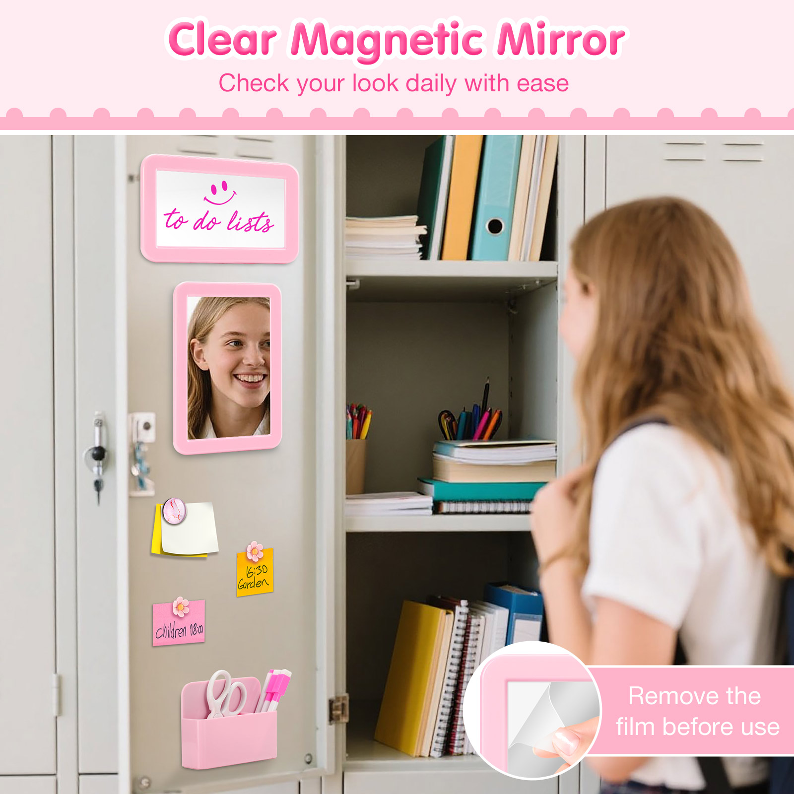 15Pcs Locker Accessories Kit M - огляд і ціна Pen Holder Magnetic