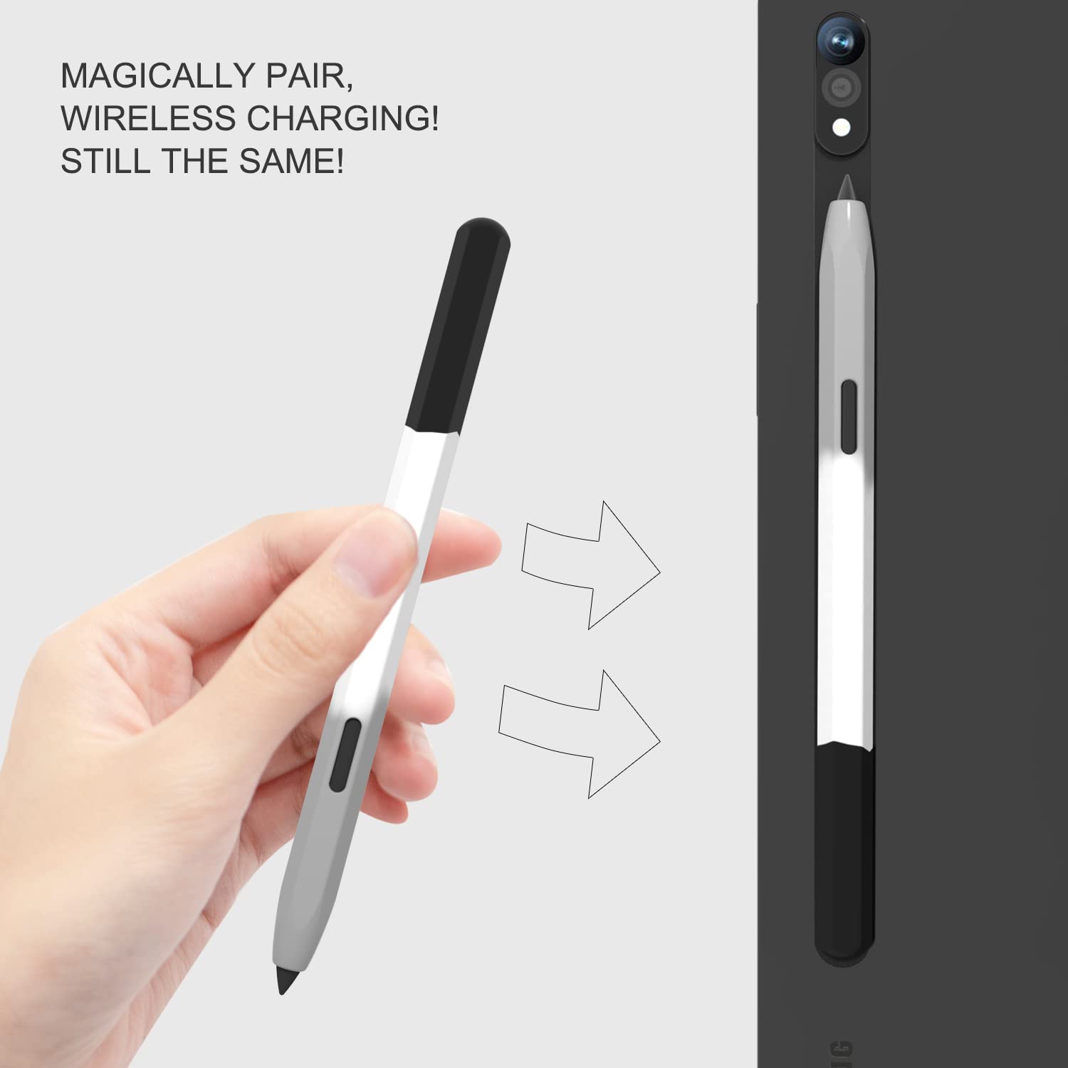 Silicone Sleeve Case for Samsu - огляд і ціна Pen Holder Magnetic