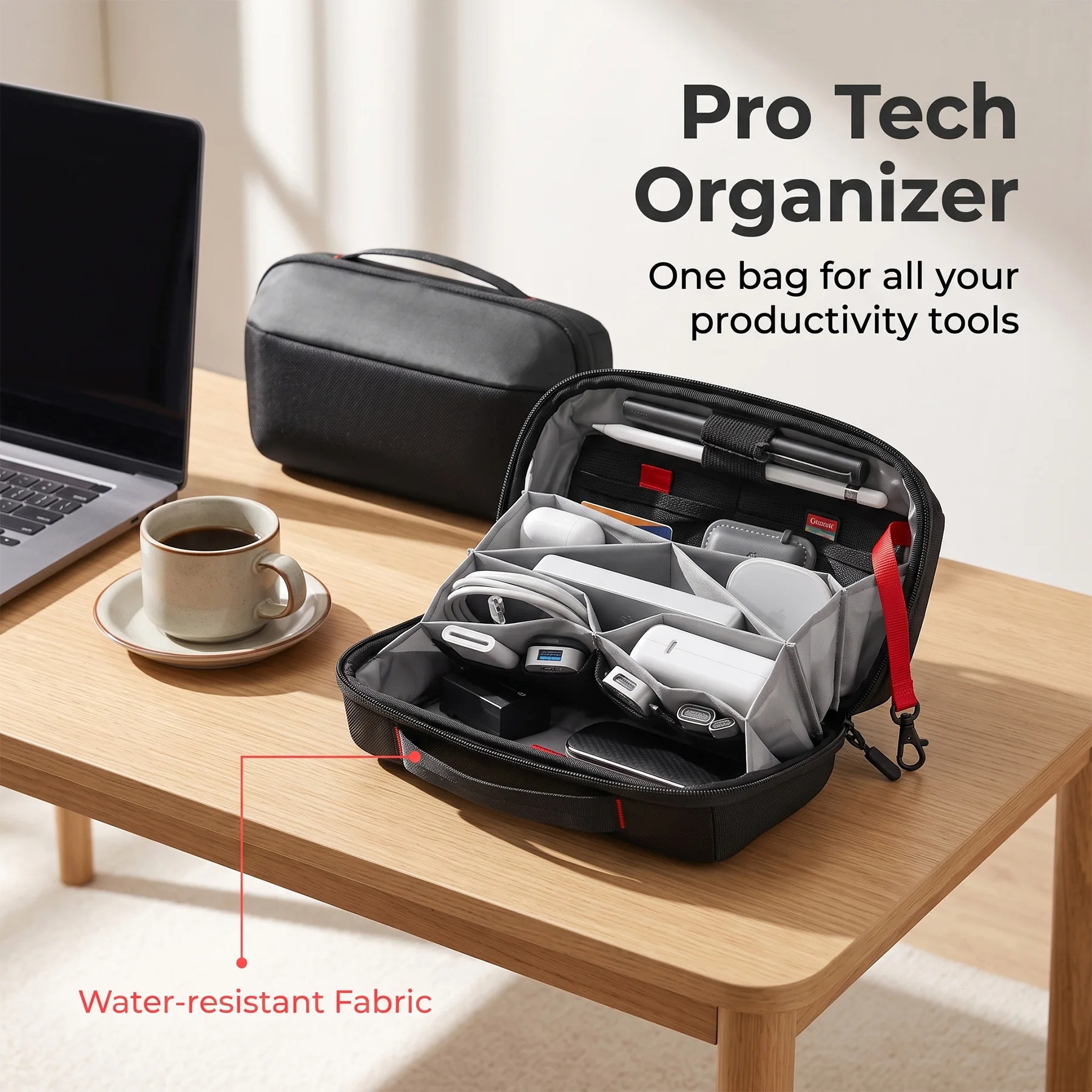 Travel Tech Organizer Pouch, W - огляд і ціна Tech Accessories Shop