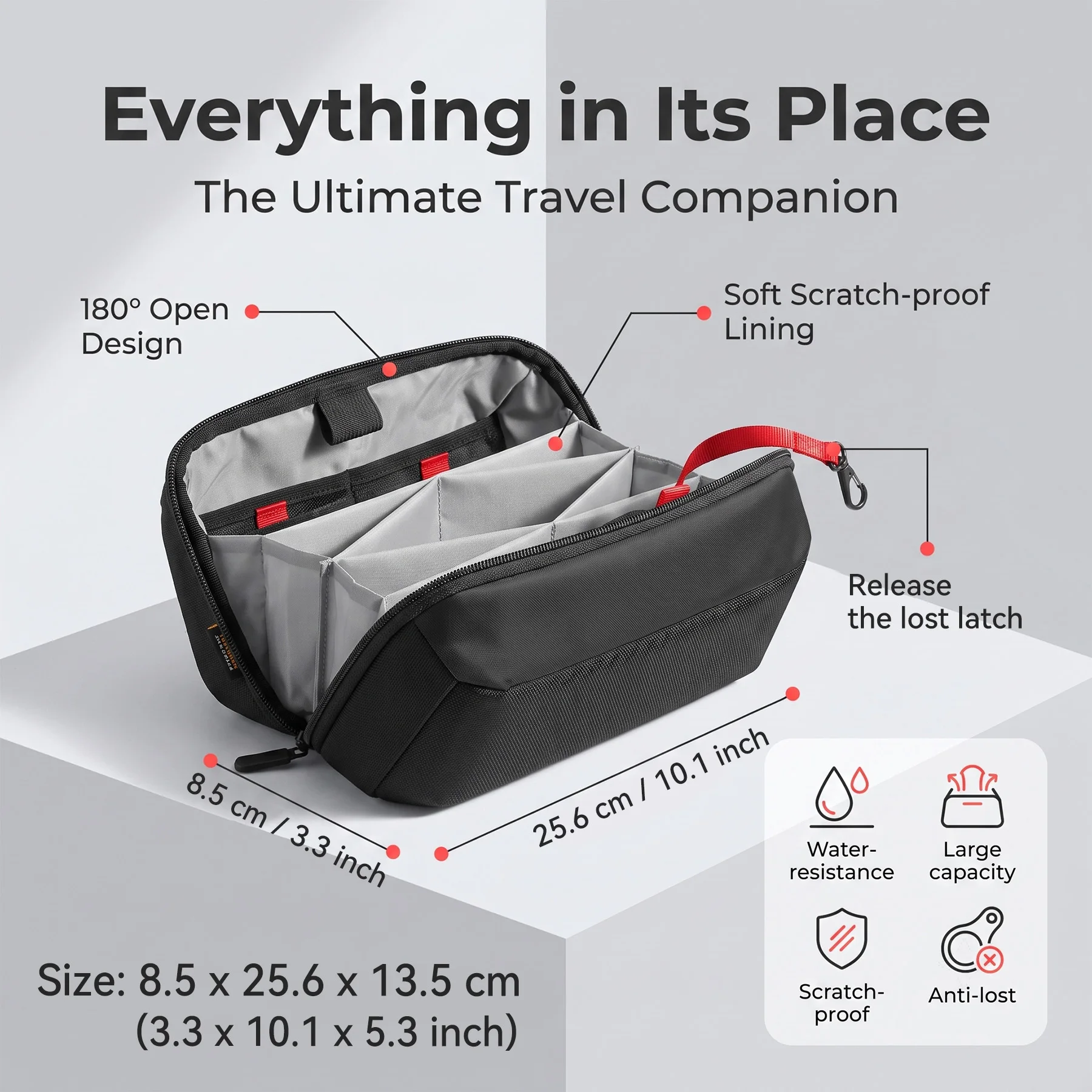Travel Tech Organizer Pouch, W - огляд і ціна Tech Accessories Shop