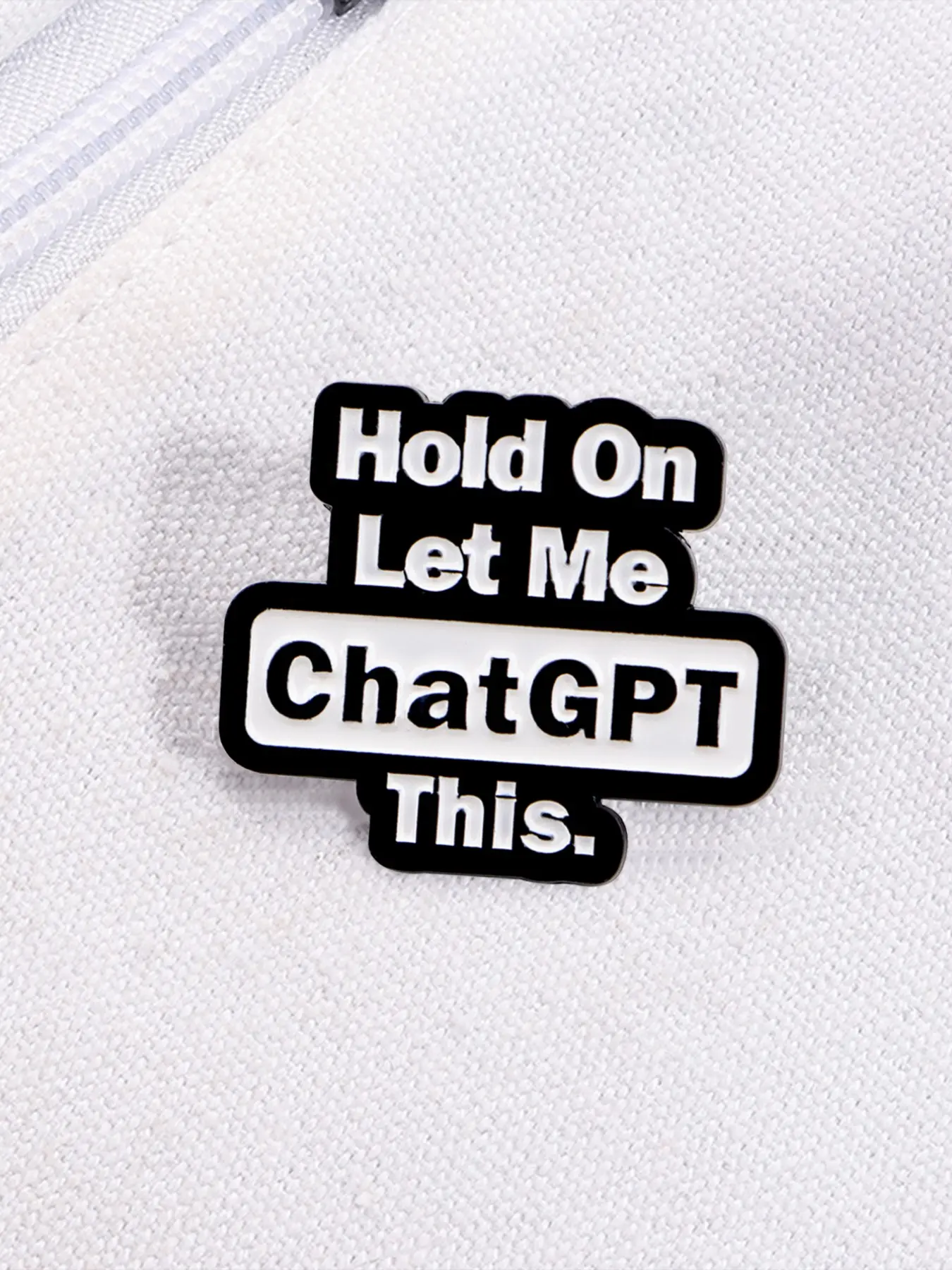 Chatgpt Enamel Pin Emblem Logo - огляд і ціна Tech Accessories Logo Design