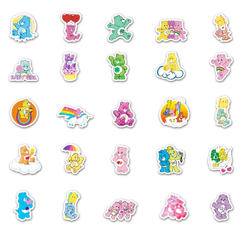 New Cute 50Pcs Care Bears Clas - огляд і ціна Tech Home Accessories