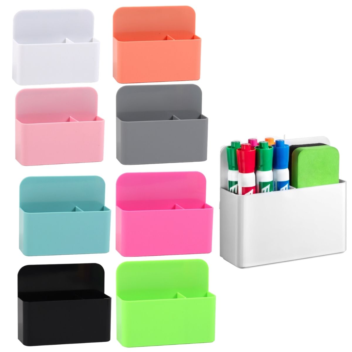 2 Pcs Magnetic Dry Erase Marke - огляд і ціна Pen Holder Magnetic