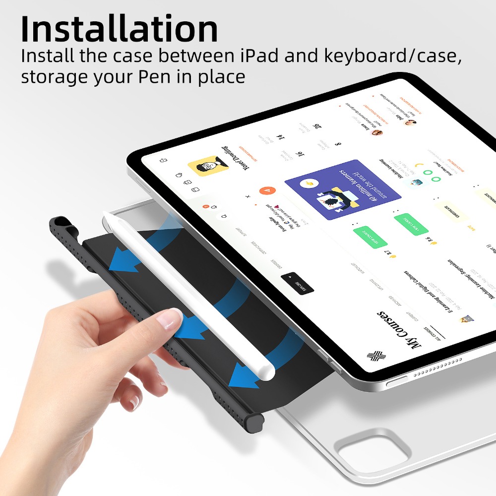 Pencil Holder for Apple Pencil - огляд і ціна Pen Holder Magnetic